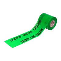 Sewer Pipe  Caution Safety Tape 365m x 150mm